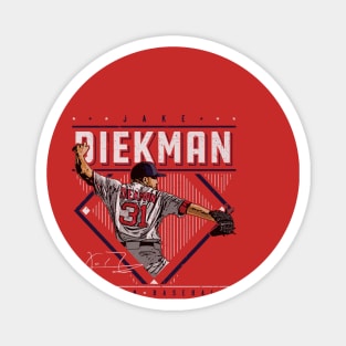 Jake Diekman Boston Diamond Name Magnet